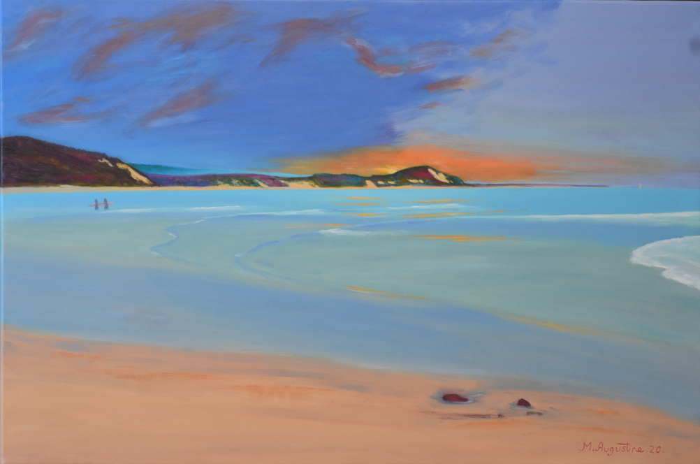 Yellow Patch 3 50x76cm $600